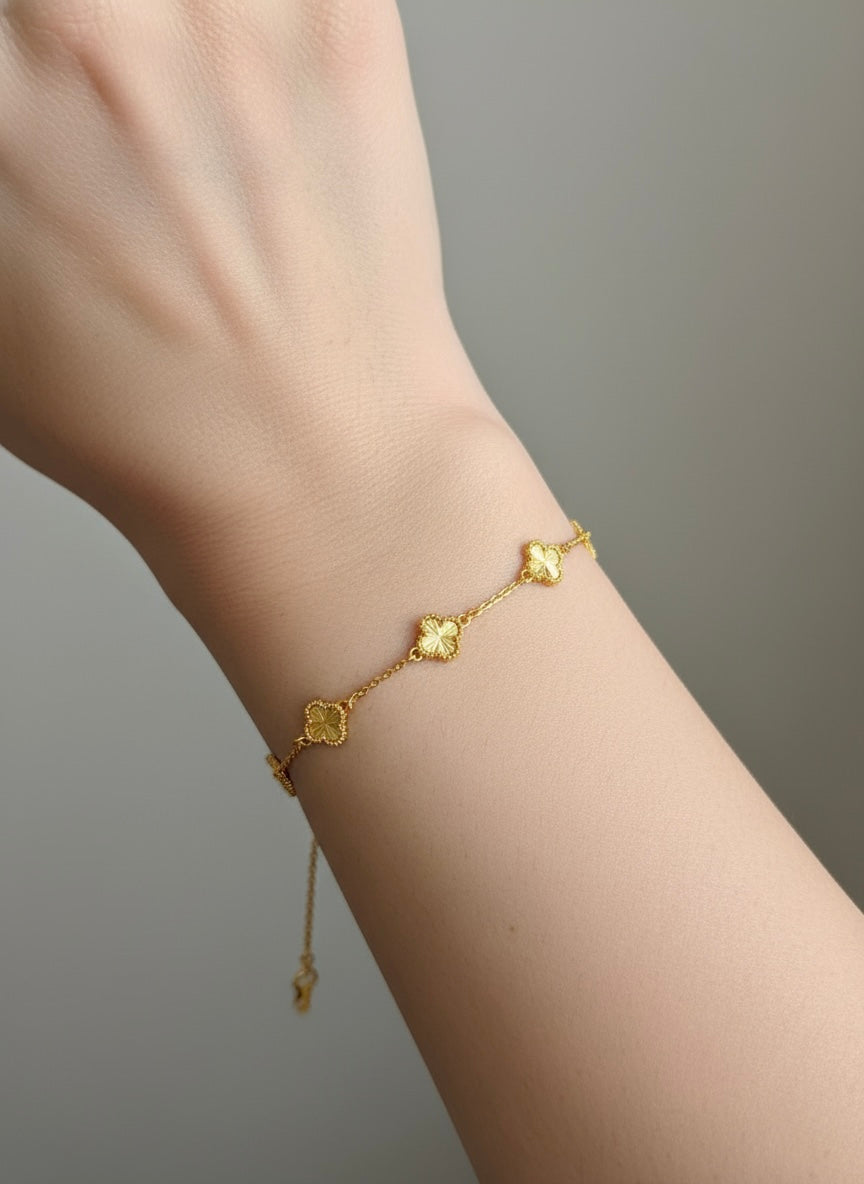 916 Gold Bracelet – Clover10 (四叶草10)