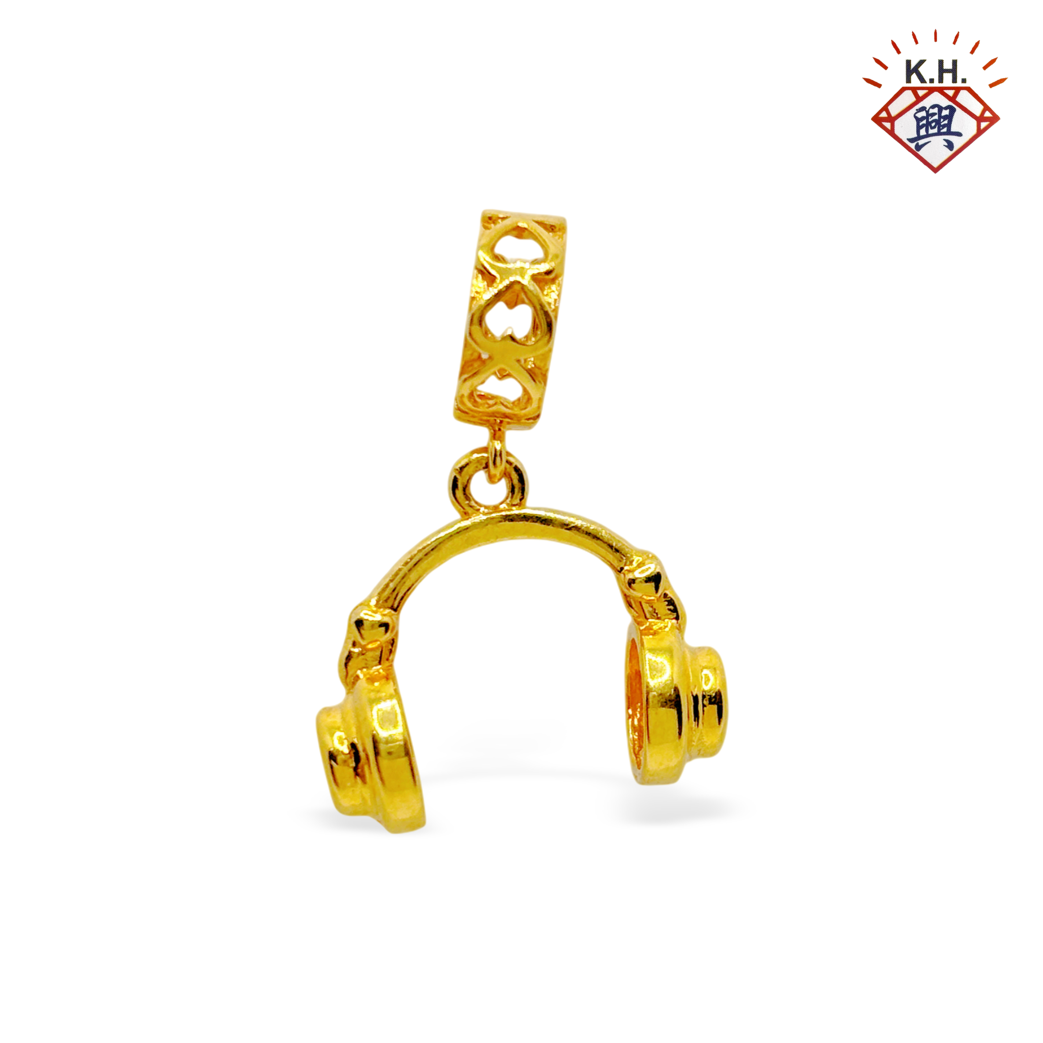 916 Gold Charm – Golden Headphone(耳机)