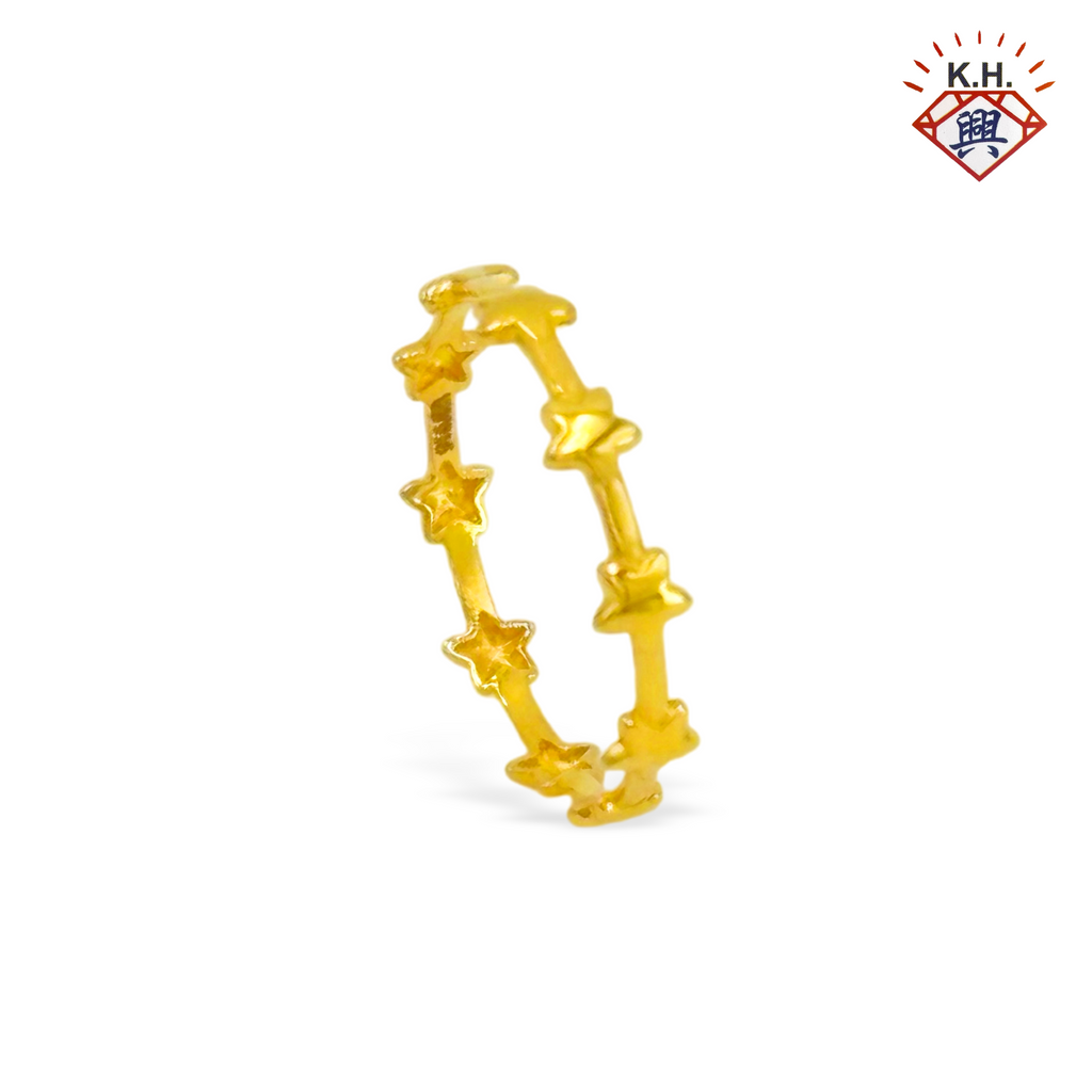 916 Gold Ring – Celestial Stars