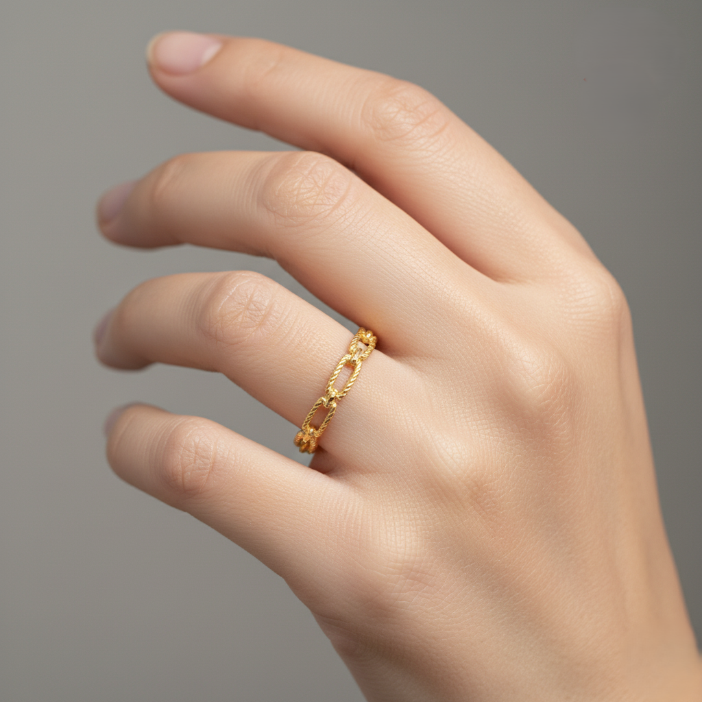 916 Gold Ring – 万字 4(SAUH 4)