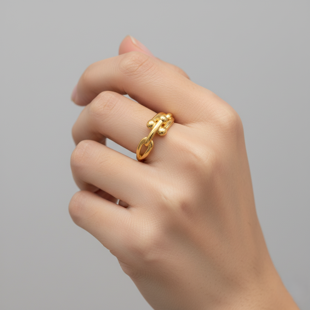 916 Gold Ring – 马蹄(Hardware)