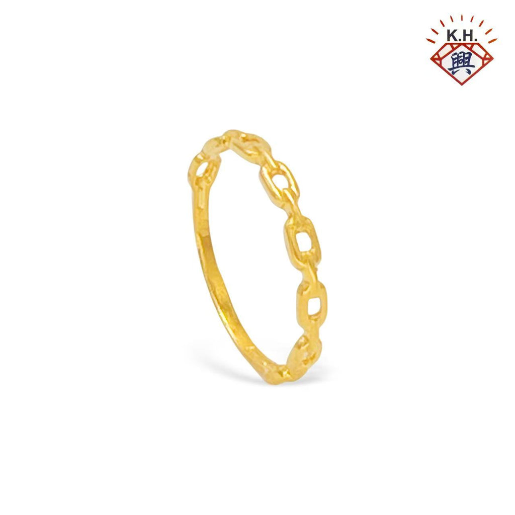 916 Gold Ring – 万字 7(SAUH 7)