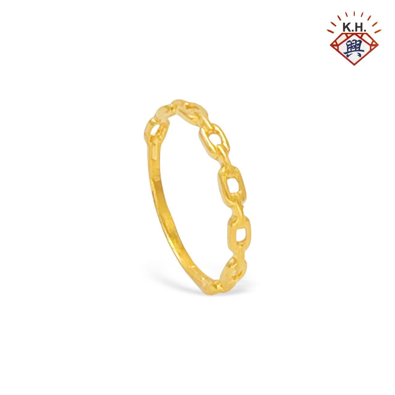 916 Gold Ring – 万字 7(SAUH 7)