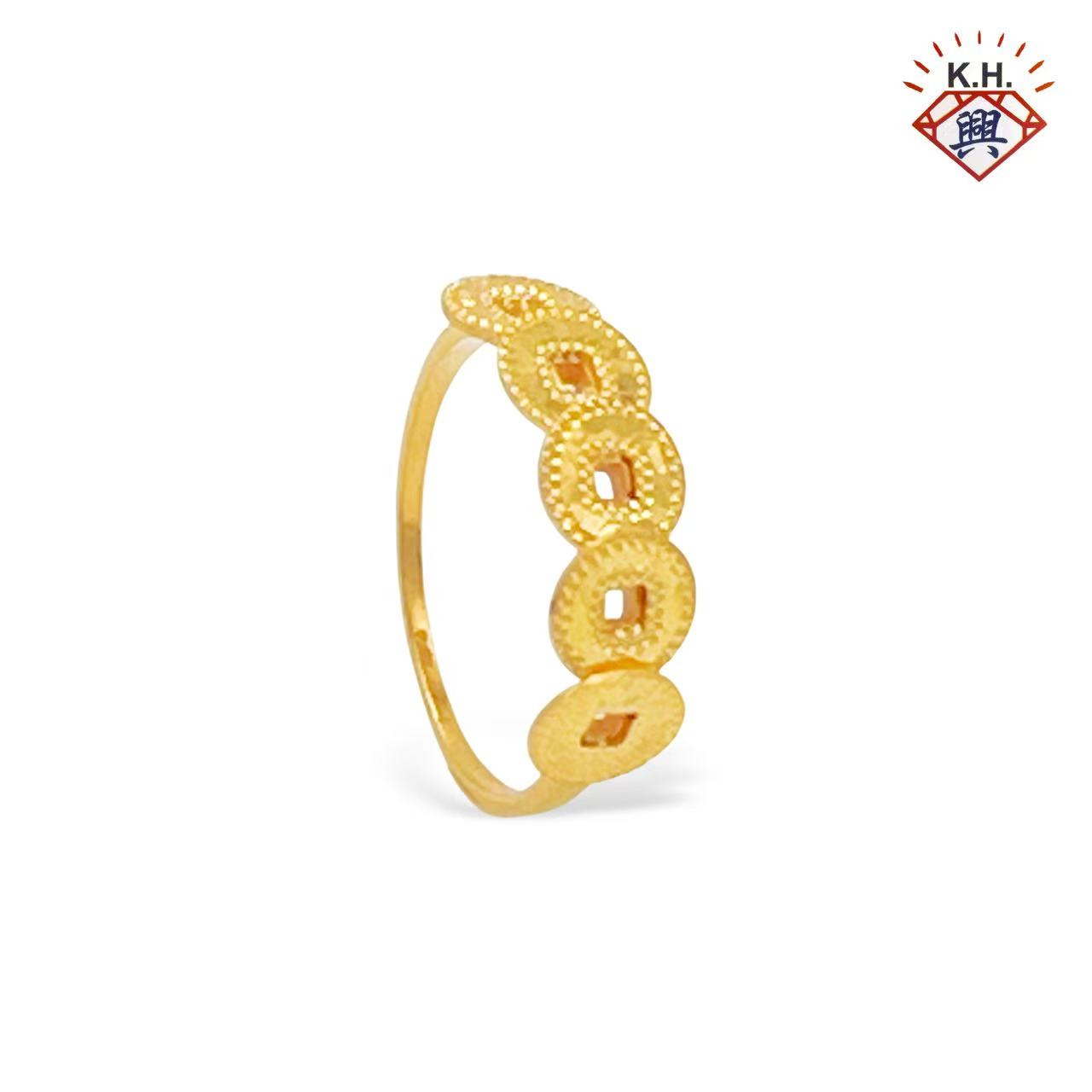 916 Gold Ring – 五帝钱