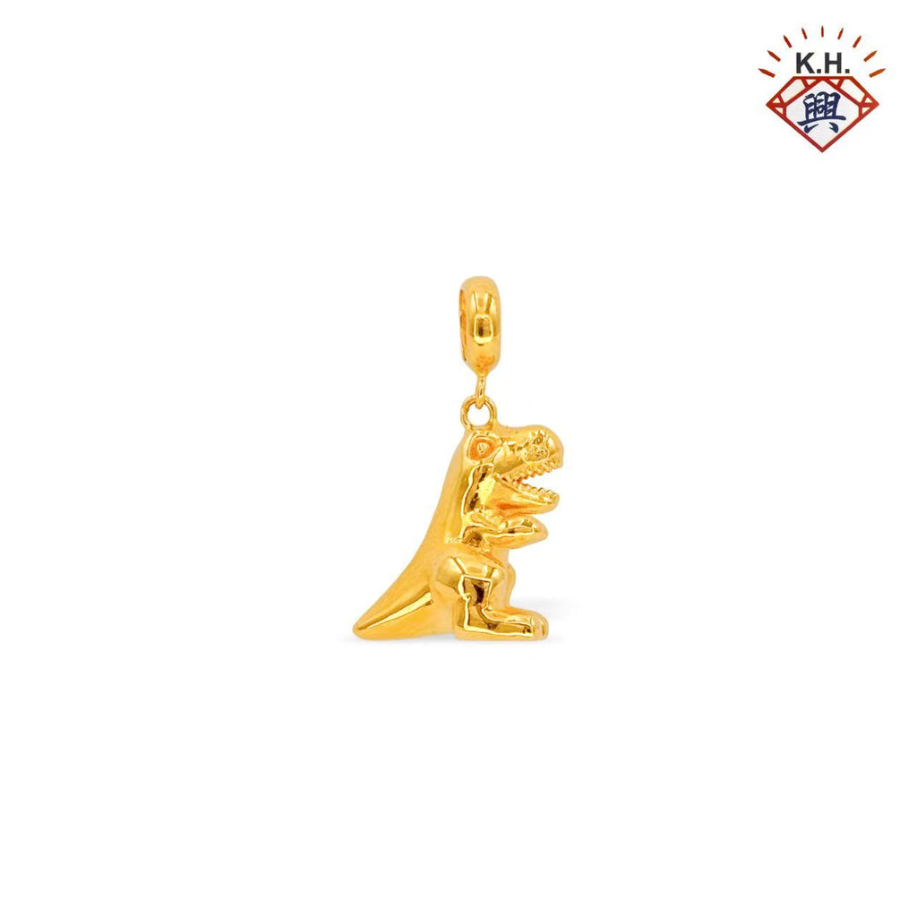 916 Gold Charm – T-REX