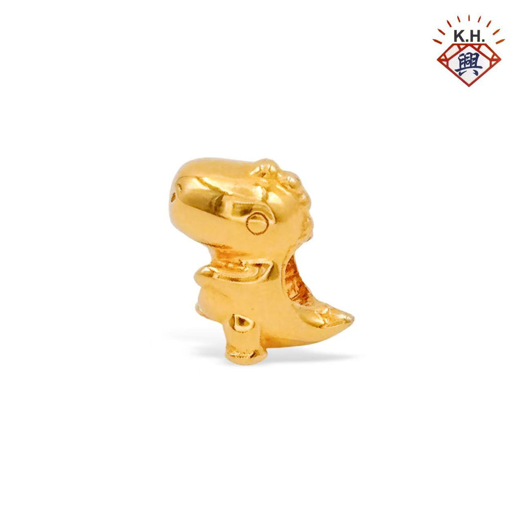 916 Gold Bead – Dinosaur