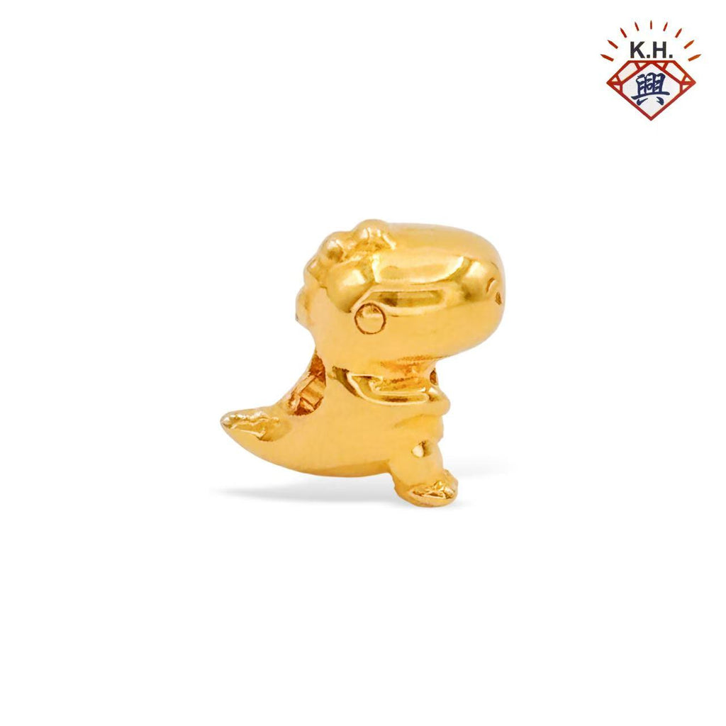 916 Gold Bead – Dinosaur