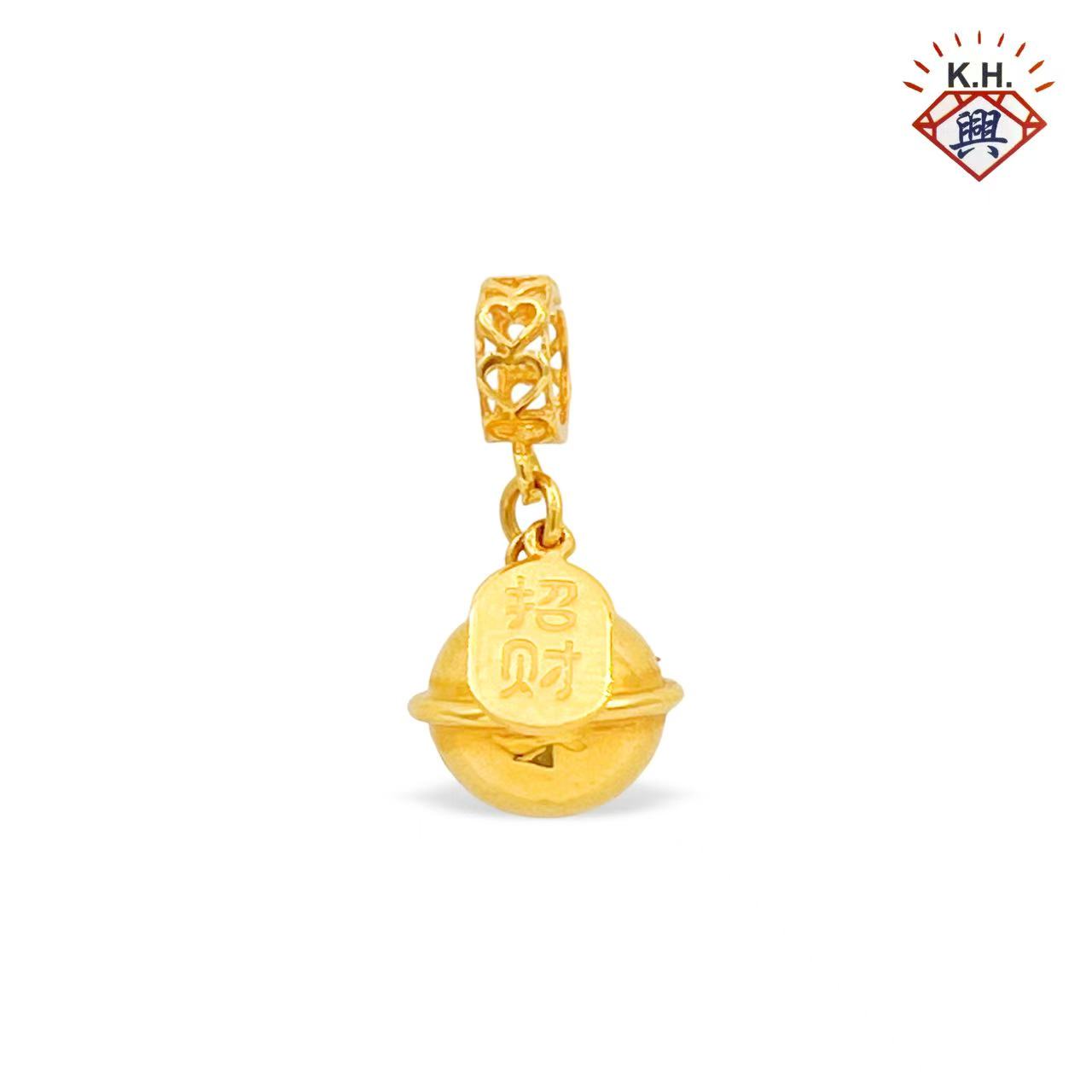 916 Gold Charm – Bell 1