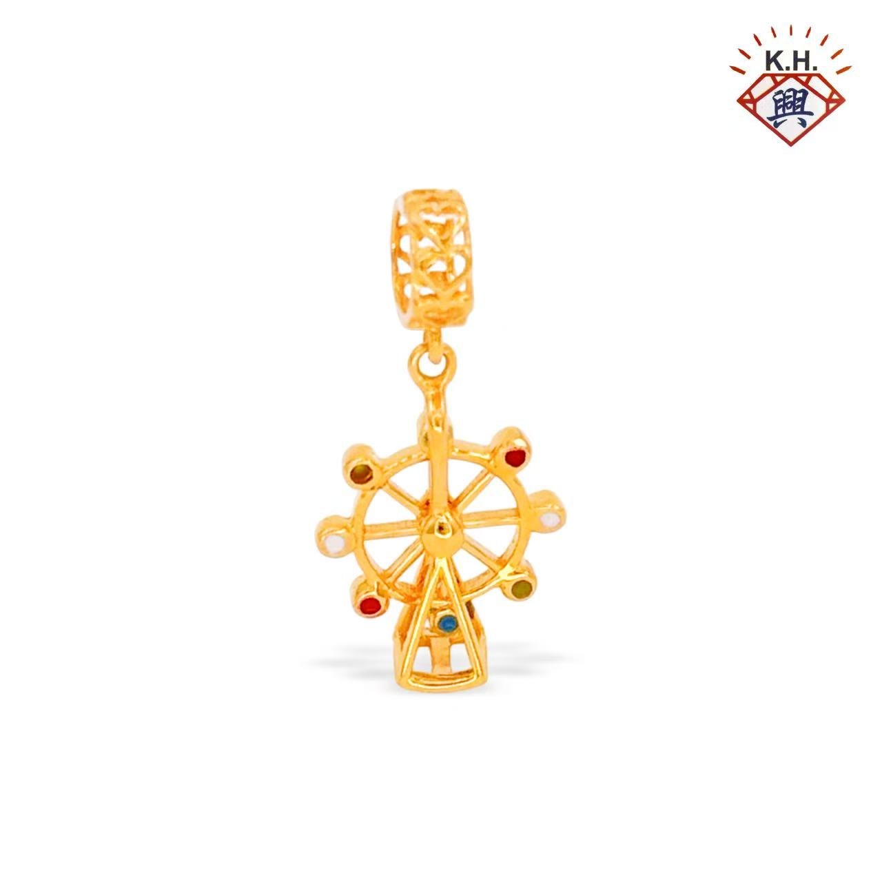 916 Gold Charm – Ferris Wheel(摩天轮)