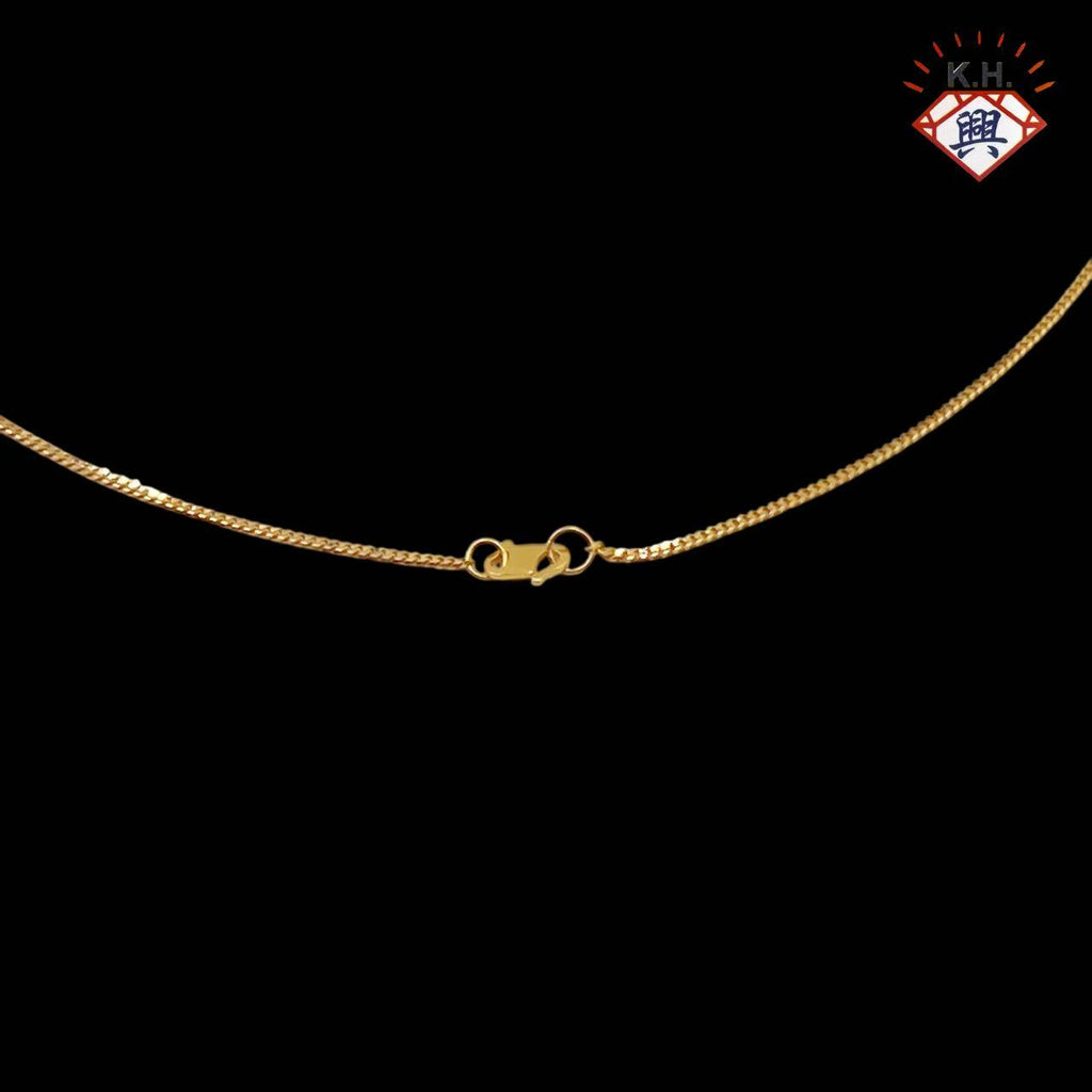 916 Gold Necklace – Machine Boba 1 (单扣串珠1)