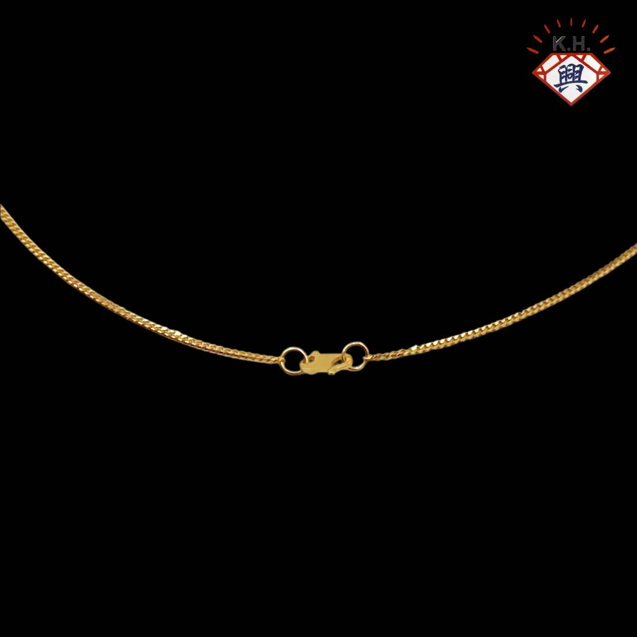 916 Gold Necklace – Machine Boba 3 (单扣串珠3)