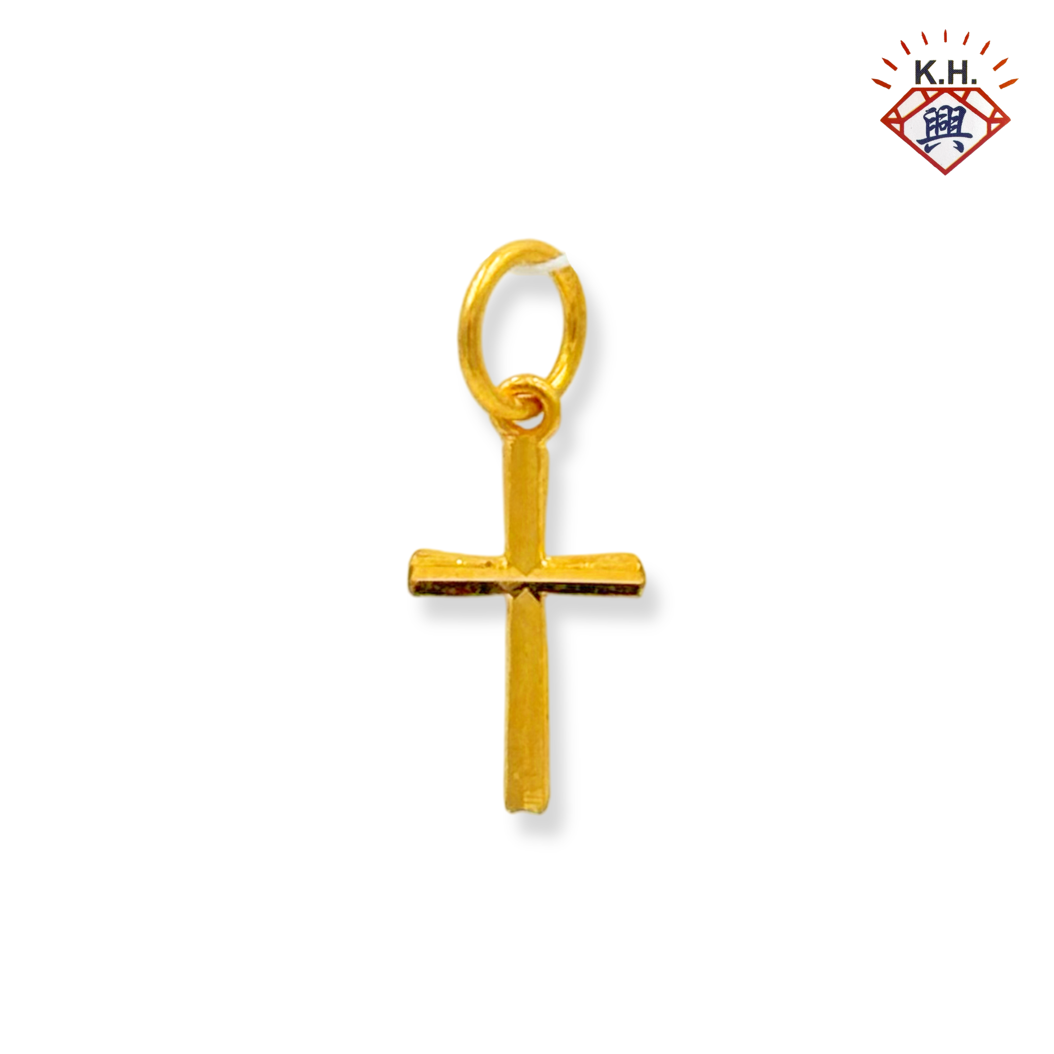 916 Gold Pendant – Golden Cross(十字架)
