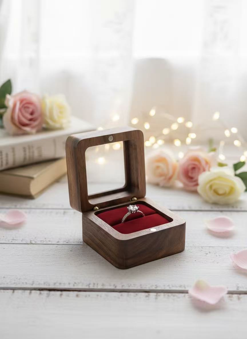 Royal Oak Ring Box (皇家橡木戒指盒）