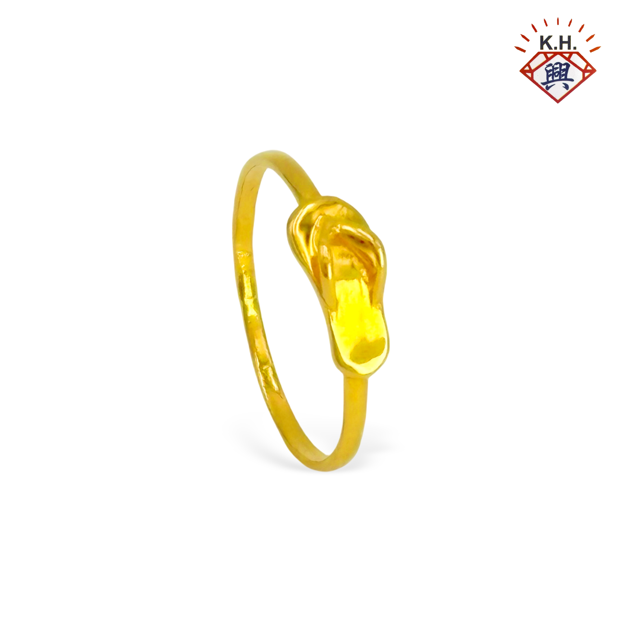 916 Gold Ring – Golden Slipper (黄金人字拖)